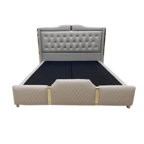 ฐานรองหัวเตียง 6 ฟุต WISDOM DESIGN FURNITURE รุ่น MICA สีเทา